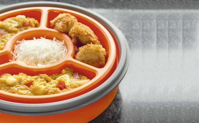 Quinotto y nuggets de quinua